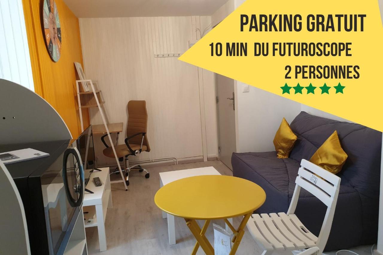 Appartement entier meublé à Beaumont proche Futuroscope et Poitiers Technopole Esterno foto