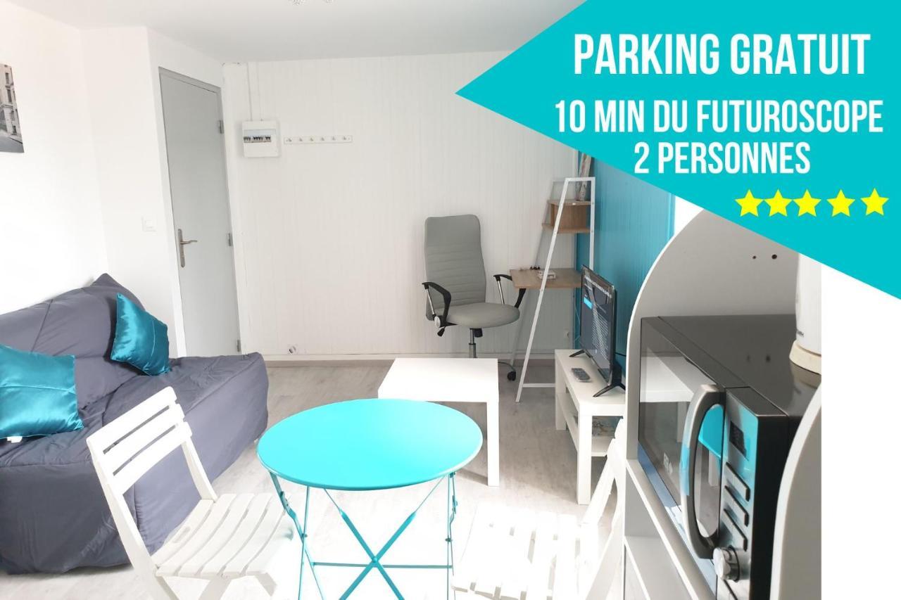 Appartement entier meublé à Beaumont proche Futuroscope et Poitiers Technopole Esterno foto